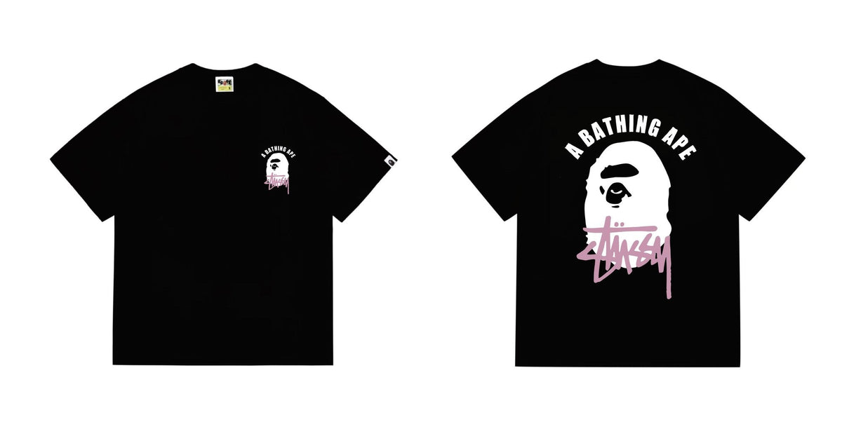 BAPE White Ape Back Graphic T-Shirt — comparison