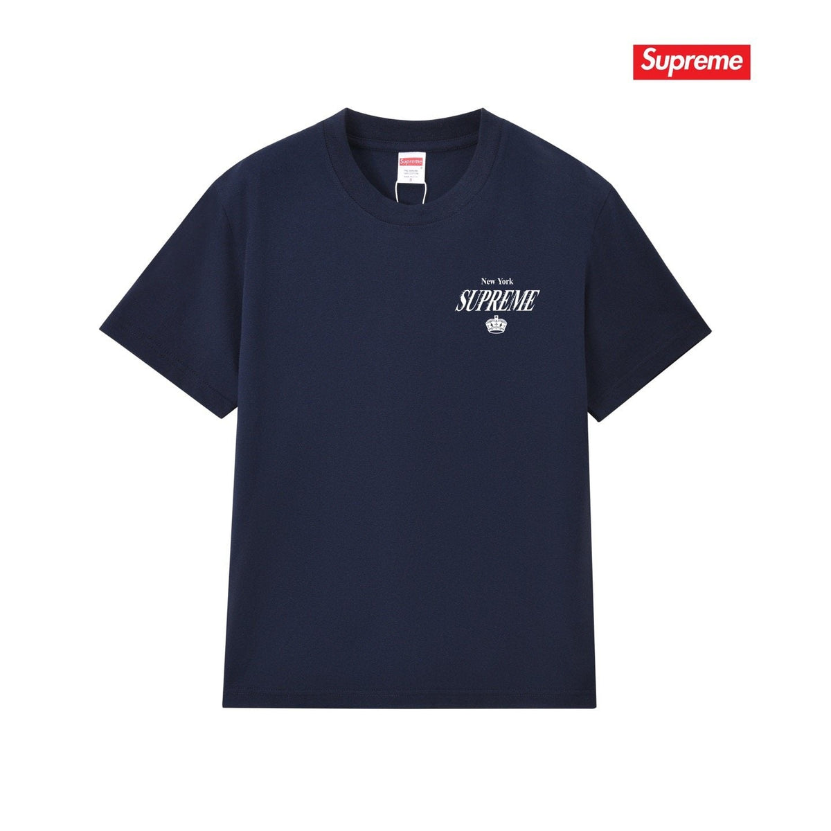 Supreme Front Chest and Back Graphic T-Shirt — front